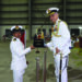 Rear Admiral Vikram Menon awards Wings to 9 Naval pilots at INS Rajali