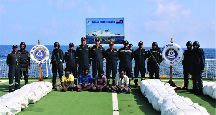 ICG seizes ‘Tendu’ leaves worth Rs 2.5 crore off Tamil Nadu