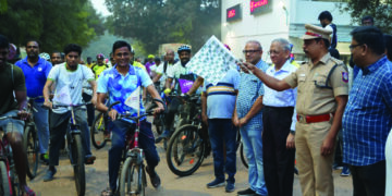 Over 200 take part in MGM Cancer Institute, TI India’s ‘Ride for a Cause – The Cyclathon’