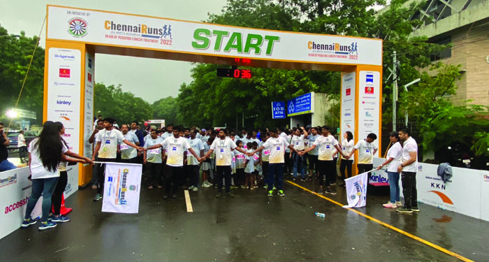 Over 6K take part in MRT 1’s ‘Chennai Runs’ to raise fund for Adyar Cancer Institute