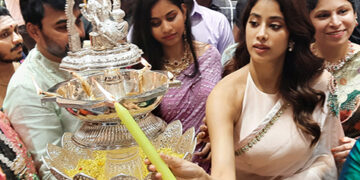 Jhanvi Kapoor unveils Sai Silks 52nd store & 4th Kancheepuram VaraMahalakshmi Silks in TN