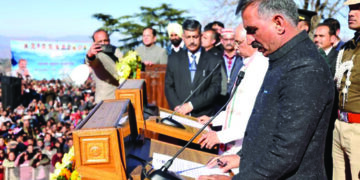 Sukhwinder Singh Sukhu takes oath as 15th CM of Himachal, Mukesh Agnihotri his deputy