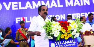 Velammal School fetes its student and Arjuna Awardee Grandmaster R Praggnanandhaa