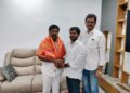 Telangana INTUC prez pats Dr Vamsi Krishna for being made Nagarkurnool DCC chief