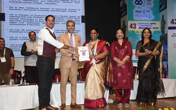 KU Prof Dr Rohan Bhatt becomes youngest dentist in India to get Star Pediatric Dentist award of ISPPD   