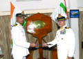 Commodore Kapil Mehta takes over the command of INS Rajali in Arakkonam