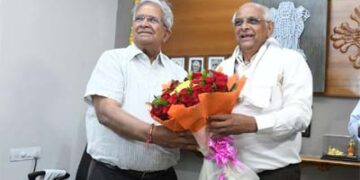 Bhupendra Patel takes charge as Gujarat Chief Minister for the second term on Tuesday