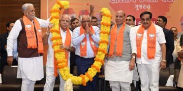 BJP MLAs elect Bhupendra Patel as LLP, making way for him to continue as Gujarat CM for 2nd term