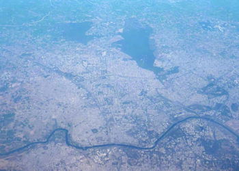 ISRO’s Third Eye from the sky shows how drug trafficker’s bungalow came up in Gujarat village