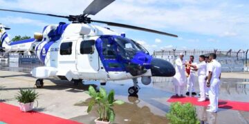ICG DG Pathania commissions Advanced Light Helicopter Mk-III squadron in Chennai