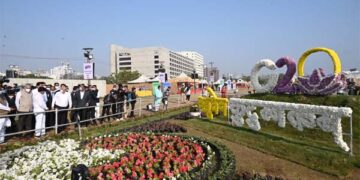 Chief Minister Bhupendra Patel inaugurates ‘Ahmedabad Flower Show 2023’