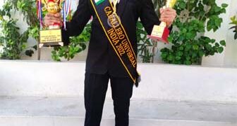 Rubaru Mr India 2022 Kramik Yadav crowned 2nd runner-up at Caballero Universal world contest