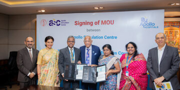 Apollo SC signs MoU with TN Nurse & Midwives body to impart competency based training for student nurses
