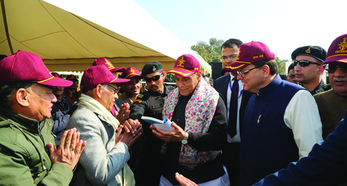 Armed Forces Veterans Day: It is our duty to ensure the well-being of ex-servicemen, says Rajnath