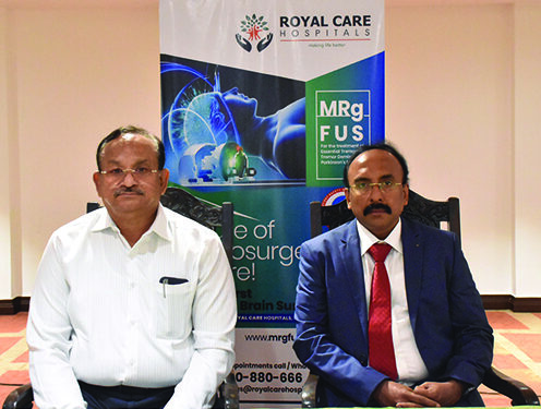 Kovai-based Royal Care Super Speciality Hospital performs knife-less brain surgery