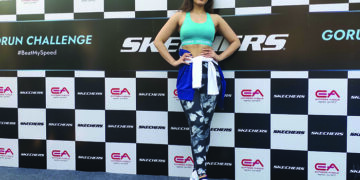 Actress Raashii Khanna flags off 2-Day Skechers GO RUN #BeatMySpeed Challenge in Chennai