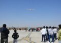 Enthralling aerobatic display by Jaguar aircraft mark edutainment for Bhuj students