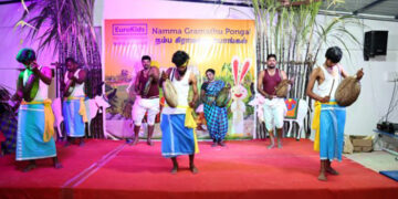 EuroKids Iyyappathangal centre celebrates Pongal festival in traditional way