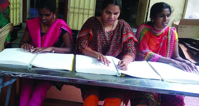 Veranda Race brings out 60 + Braille books for visually challenged aspirants of TNPSC exams