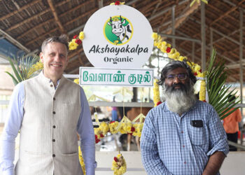 British HC inaugurates Akshayakalpa Organic’s signature dairy farming model in Tamil Nadu