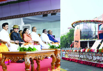 74th Republic Day: Tamil Nadu Governor RN Ravi unfurls Tricolour in Chennai