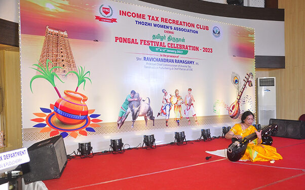 Veena Recital, cultural fiesta by TN & Pondy IT officers mark ‘Thamizhar Thirunaal’ in Chennai HQs
