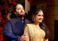 Post engagement, Anant Ambani, Radhika Merchant visit Tirumala temple in Tirupati