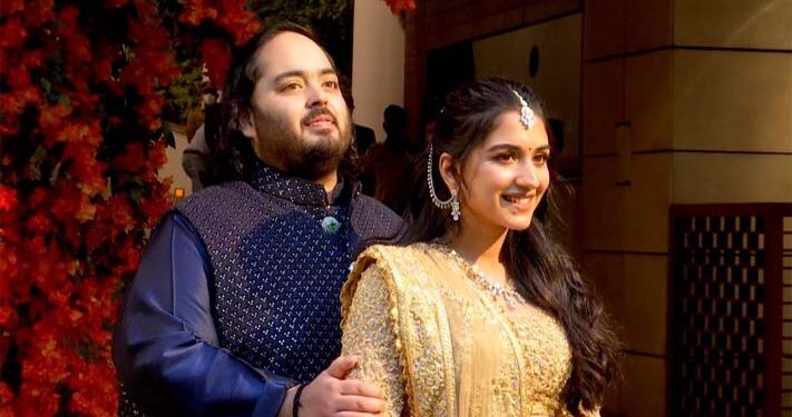 Anant Ambani and Radhika Merchant get engaged in traditional Gujarati ceremony
