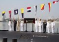 Navy commissions fifth stealth Scorpene-class submarine Vagir in Mumbai