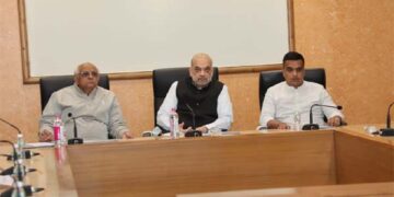 Amit Shah holds high-level review meeting with CM on 2036 Olympics infra works in Gujarat