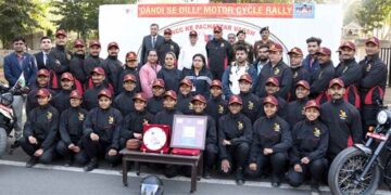 CM Bhupendra Patel flags off NCC’s Gandhinagar to Delhi leg of motorcycle rally