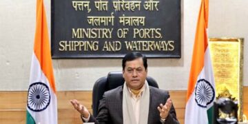 Sonowal dedicates, lays foundation stones of projects worth Rs 270 cr at Deendayal Port