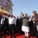 Amit Shah, CM and leaders join in kite-flying on Makar Sankranti; Tamils to celebrate Pongal
