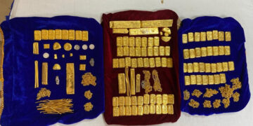 ICG, DRI foil smuggling bid from Lanka, seize gold worth Rs 10.5 cr from Mandapam seashore