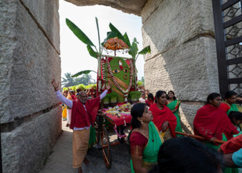 Hundreds of women join Mulaipari Yatra at Linga Bhairavi to mark Thaipusam festival
