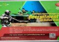 Army invites online forms from unmarried male from 11 dists of TN for Agniveer