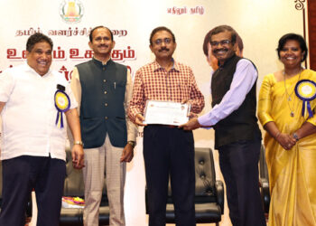 Writer Ramkumar Singaram wins TN Govt’s Best Author Award for ‘Neengal Yen Innum Kodeeswarar Aagavillai?’