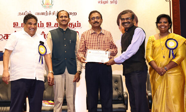 Writer Ramkumar Singaram wins TN Govt’s Best Author Award for ‘Neengal Yen Innum Kodeeswarar Aagavillai?’