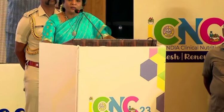 Telangana Guv Dr Tamilisai bats for providing better nutrition in govt hospitals, school midday meals