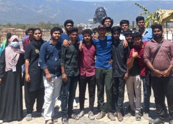 Architecture students visit Isha Yoga Center to study its design and spiritual significance