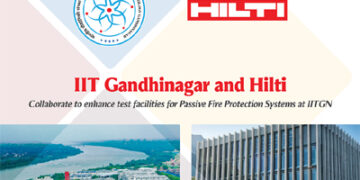IITGN and HILTI join hands to enhance test facilities for Passive Fire Protection Systems