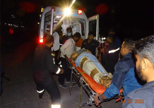 Indian Coast Guard evacuates ailing foreign national from Arabian Sea off Porbandar coast