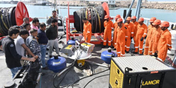 ICG conducts Area Level Maritime Pollution Response Workshop & Exercise at Porbandar