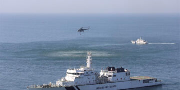 ICG conducts regional level maritime search and rescue exercise at Porbandar