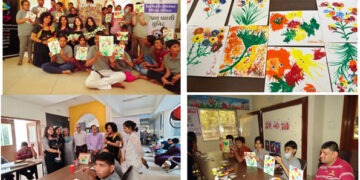 Health & Care Foundation holds art workshop for specially abled children in association with ColorPlay