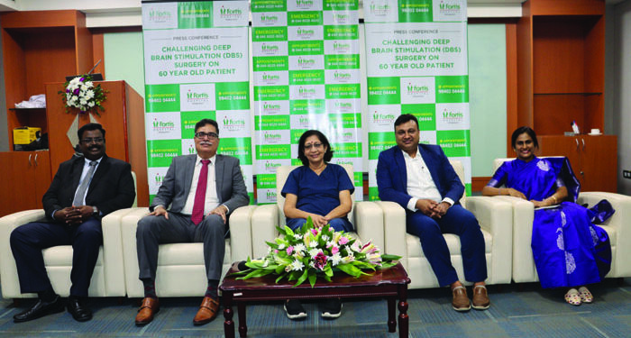 Fortis Vadapalani launches comprehensive Parkinson’s Disease, Deep Brain Stimulation Clinic