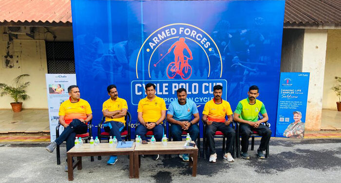 Armed Forces committed to winning Gold at the ongoing International Cycle Polo in Ahmednagar