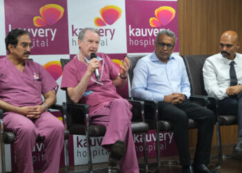 Kauvery Hospital successfully performs complex coronary angioplasty procedure on a 74-year old male using Drug Coated Baloons