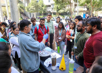 IITGN holds scientific demonstrations for school and college students to mark ‘National Science Day’