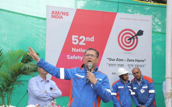 ArcelorMittal Nippon Steel India observes 52nd National Safety Week from March 4 to 10